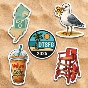 DTSFG Classic Sticker Pack (2025 Edition)