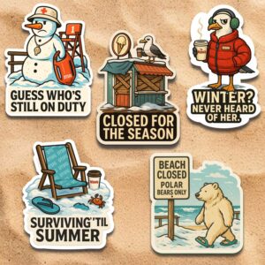 DTSFG Off-Season Survival Sticker Pack (2025 Edition)