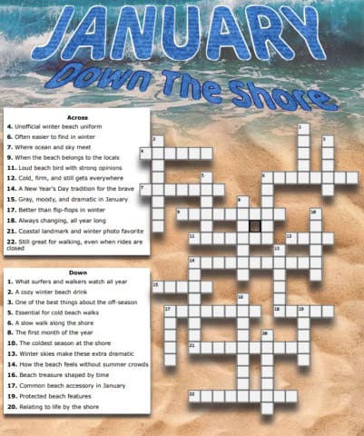 January 2025 Crossword