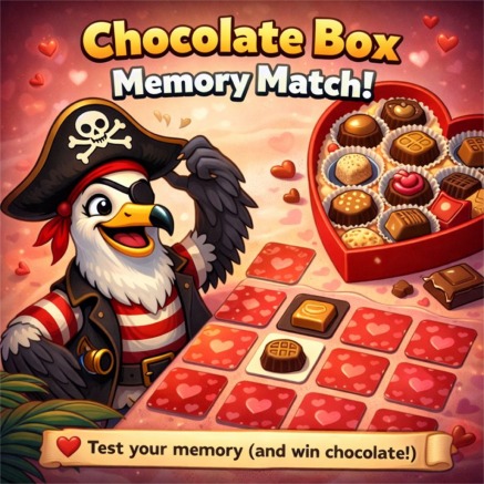 Gulliver's chocolate memory match challenge