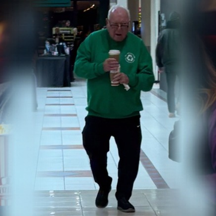 The Green Hoodie Caffeine Pilgrim
