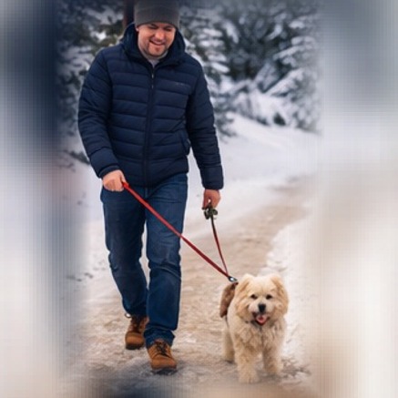 Snow Walk Steve and the Determined Dog of Destiny