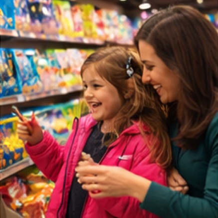 Snack Aisle Joy: The Little Kid Treasure Hunt