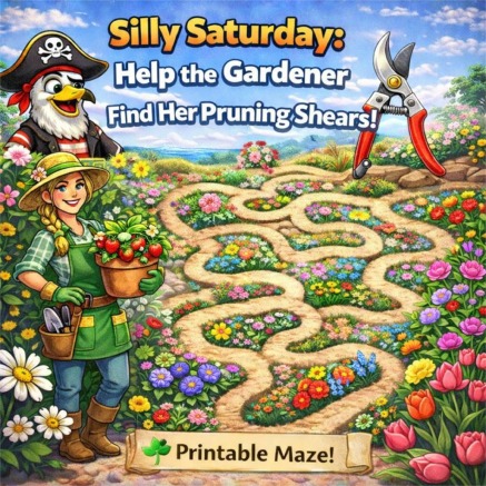 Silly Saturday maze adventure