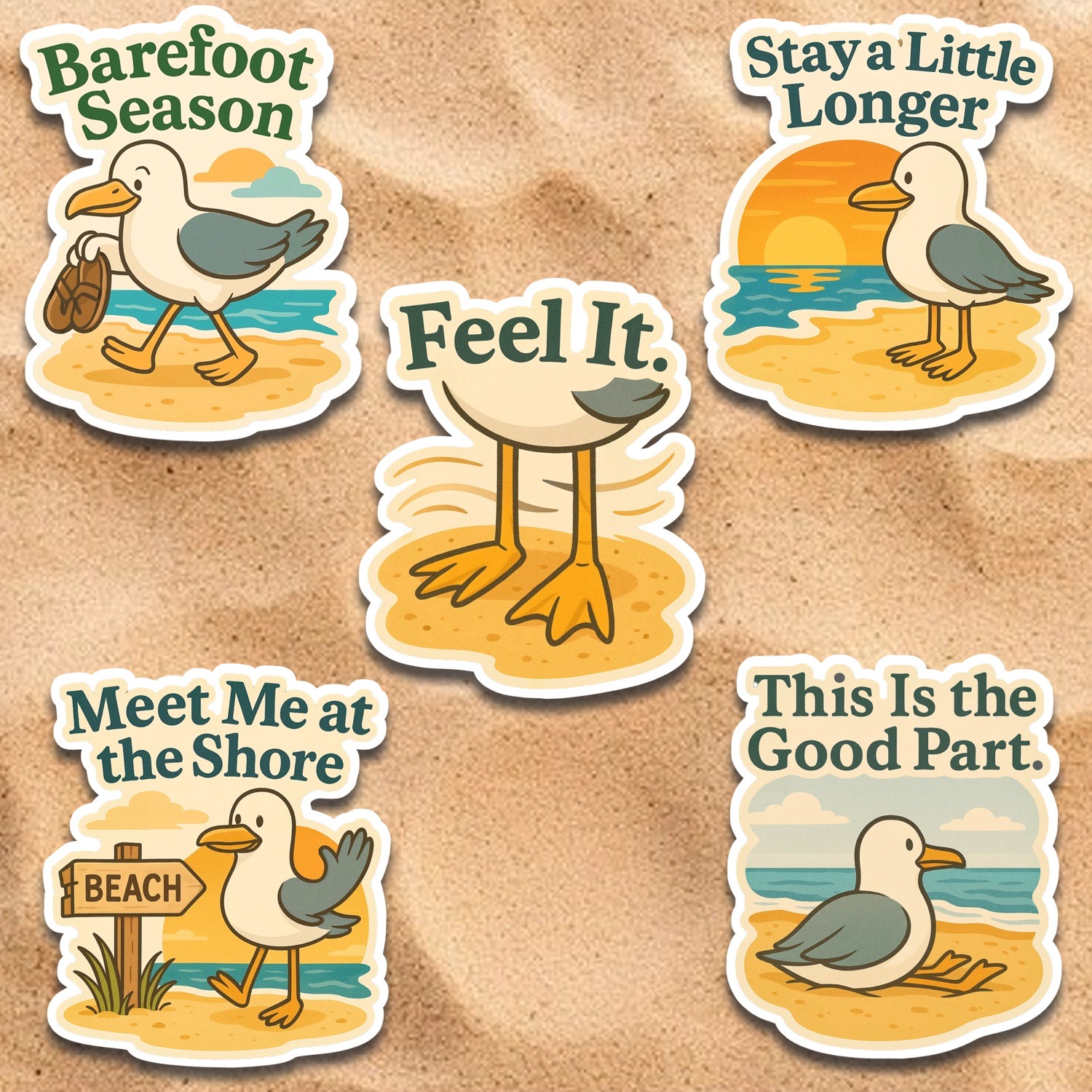 DTSFG: Feeling Summer Sticker Pack