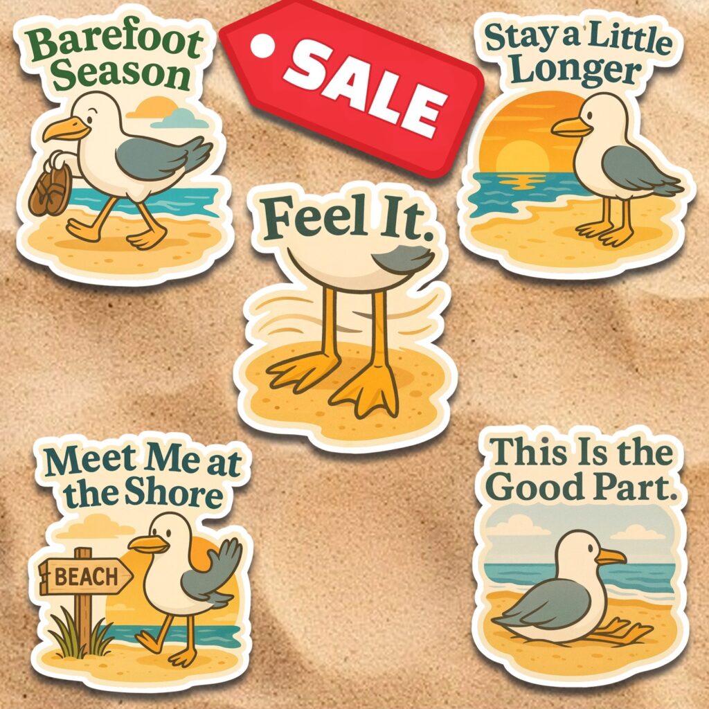 DTSFG: Feeling Summer Sticker Pack SALE
